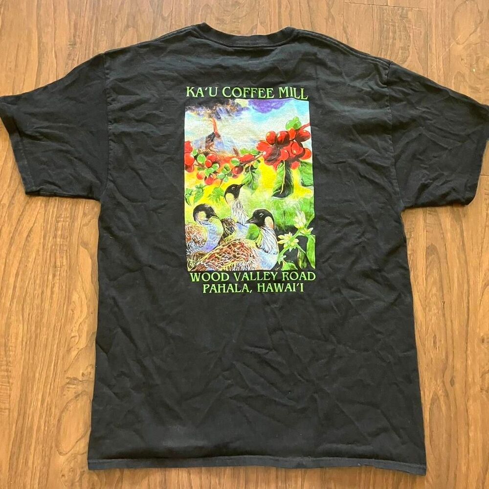 American-vintage Men's Black T-shirt